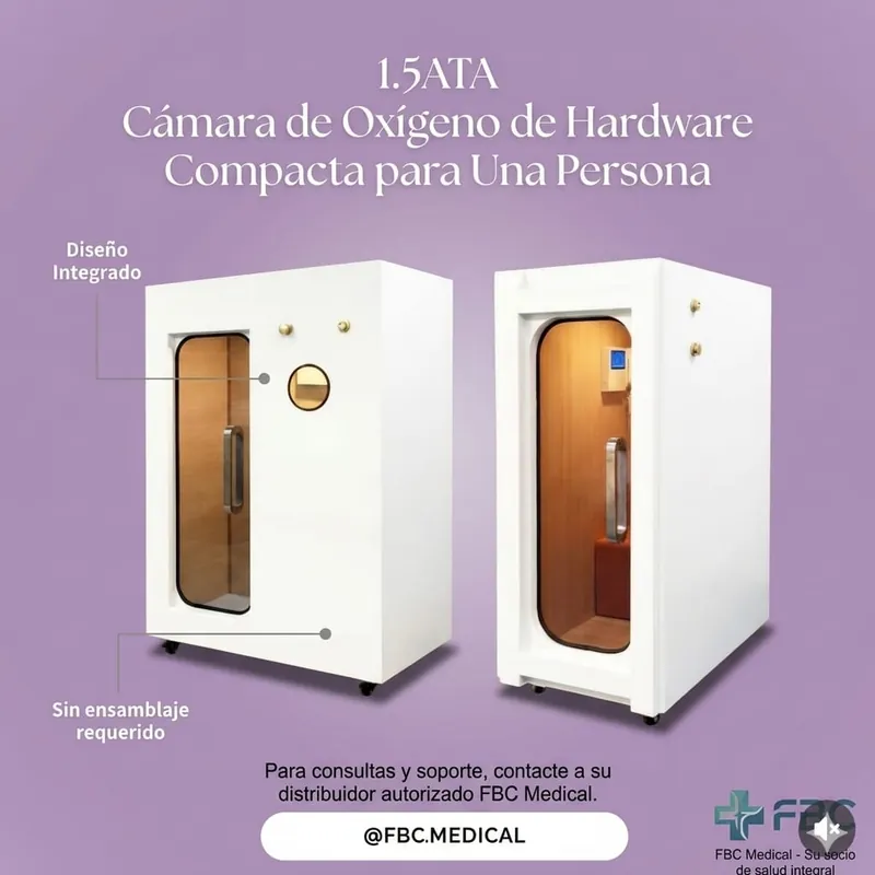 Cámara Hiperbárica Compacta Premium 1.5 ATA OA-S100