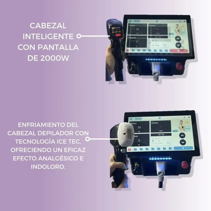Curzen Laser Platinum 2 en 1 Diodo 4 Ondas + Pico Segundo